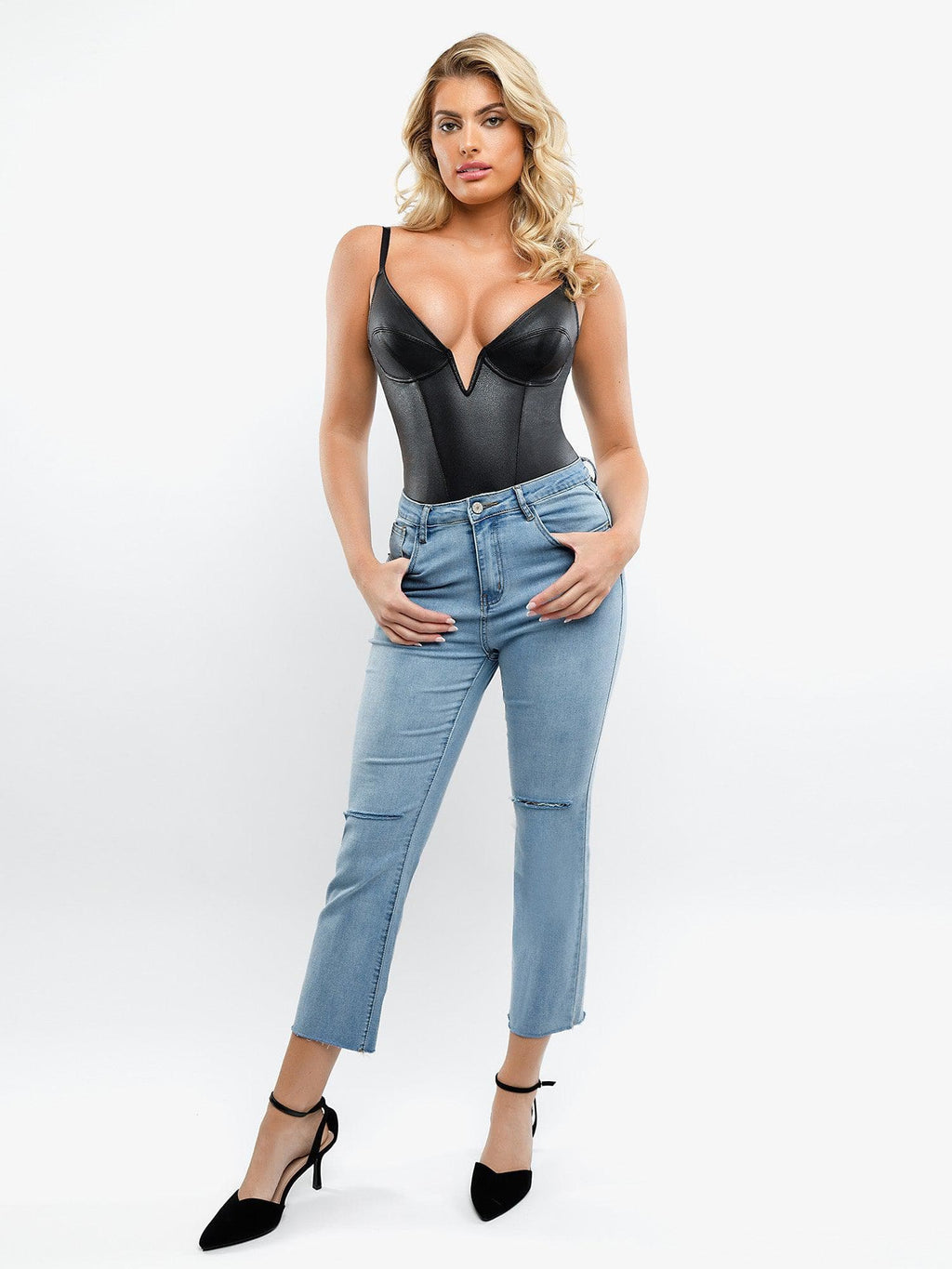 Body Modelador Vero Leather